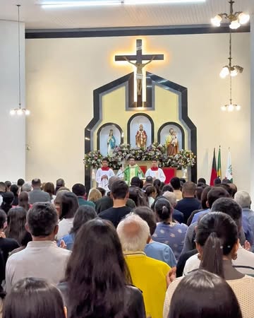 Câmara participa de Missa em Ação de Graças pelos 67 anos de Nova Floresta
